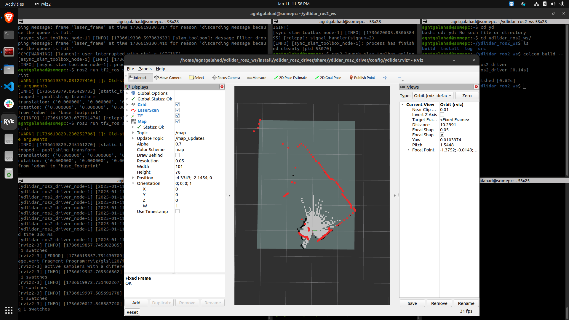 SLAM Toolbox Visualisation